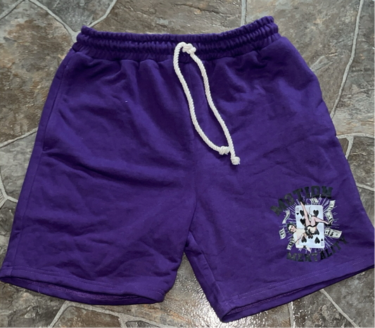 SPADE CARD “PURPLE” SHORTS